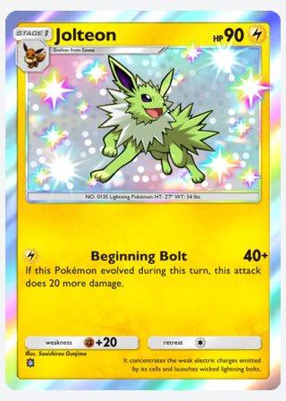 Jolteon — catalogusbeeld