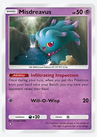 Misdreavus — catalogusbeeld