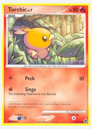 Torchic — catalogusbeeld