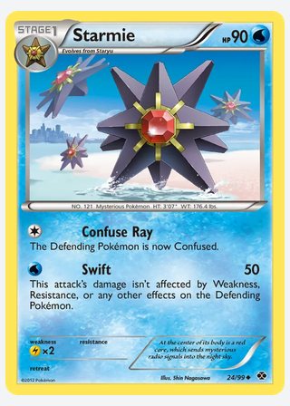 Starmie — catalogusbeeld