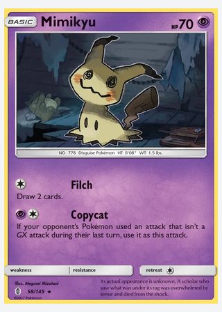 Mimikyu — catalogusbeeld