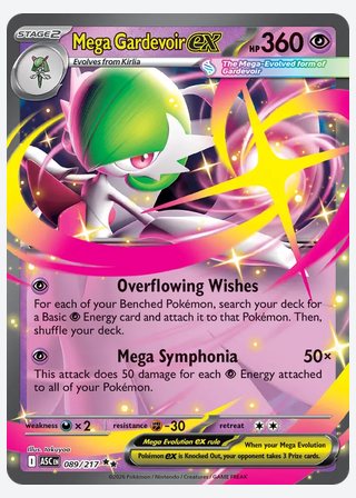 Mega Gardevoir ex — catalogusbeeld