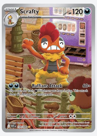 Scrafty — catalogusbeeld