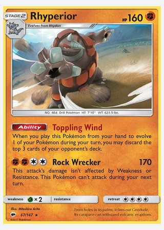 Rhyperior — catalogusbeeld