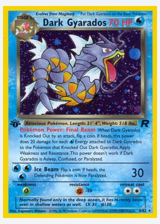 Dark Gyarados — catalogusbeeld