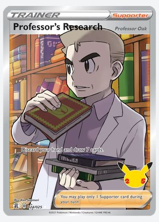 Professor's Research (Professor Oak) — catalogusbeeld