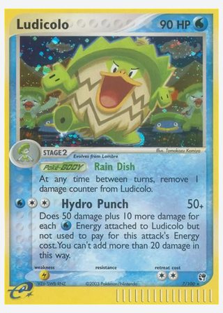 Ludicolo — catalogusbeeld