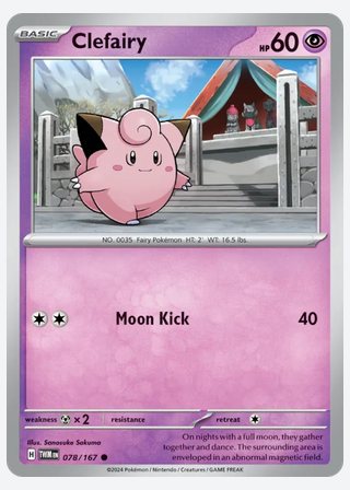 Clefairy — catalogusbeeld