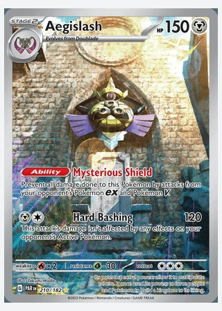 Aegislash — catalogusbeeld