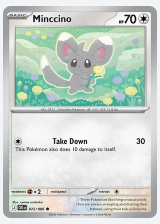 Minccino — catalogusbeeld