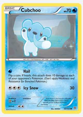 Cubchoo — catalogusbeeld