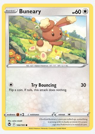 Buneary — catalogusbeeld