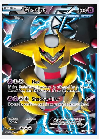Giratina — catalogusbeeld