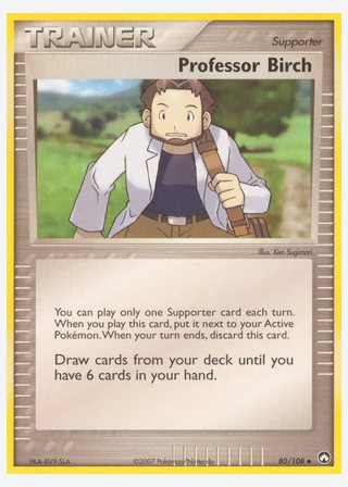 Professor Birch — catalogusbeeld