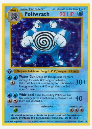 Poliwrath — catalogusbeeld