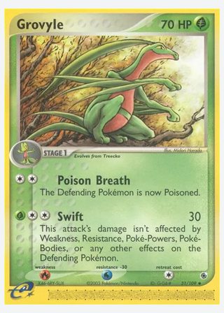 Grovyle — catalogusbeeld