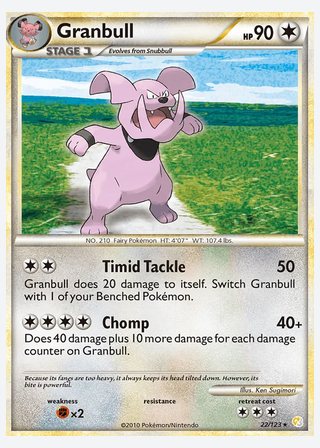 Granbull — catalogusbeeld
