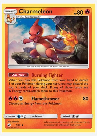 Charmeleon — catalogusbeeld