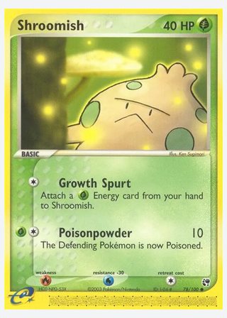 Shroomish — catalogusbeeld