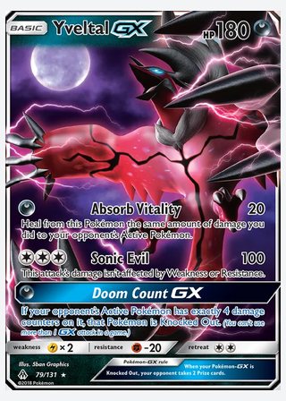 Yveltal GX — catalogusbeeld