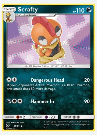Scrafty — catalogusbeeld