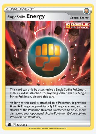 Single Strike Energy — catalogusbeeld