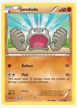 Geodude — catalogusbeeld