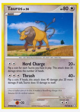 Tauros — catalogusbeeld