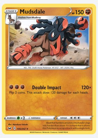 Mudsdale — catalogusbeeld