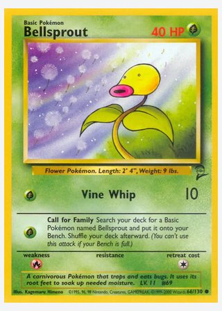 Bellsprout — catalogusbeeld