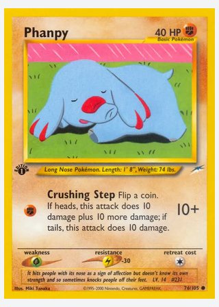 Phanpy — catalogusbeeld