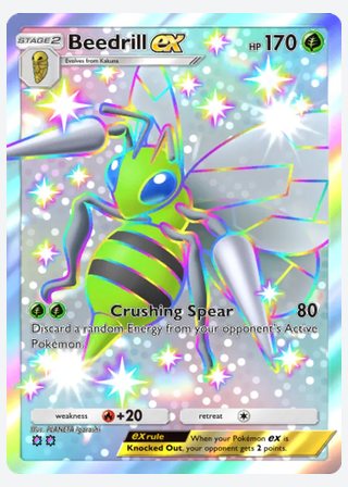 Beedrill ex — catalogusbeeld