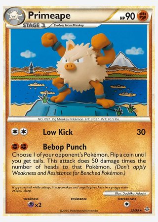 Primeape — catalogusbeeld