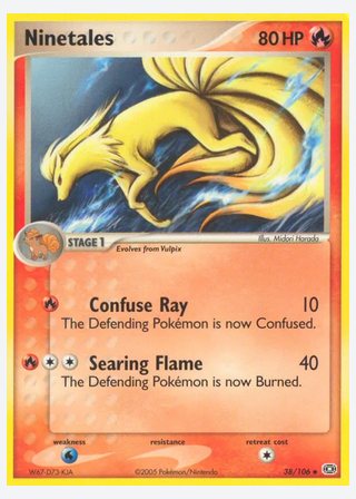 Ninetales — catalogusbeeld