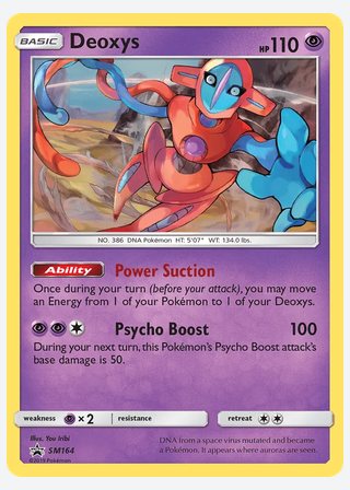 Deoxys — catalogusbeeld