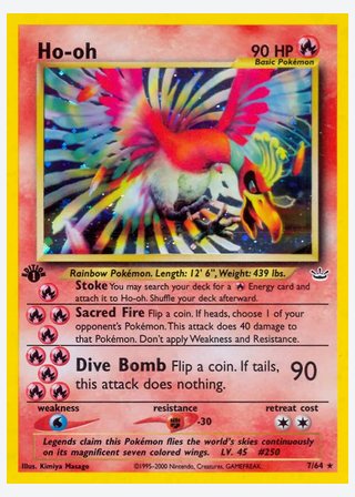 Ho-oh — catalogusbeeld