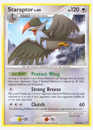 Staraptor — catalogusbeeld