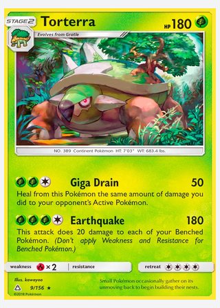 Torterra — catalogusbeeld