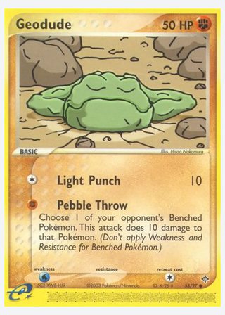 Geodude — catalogusbeeld
