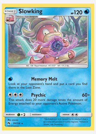 Slowking — catalogusbeeld