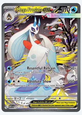 Mega Froslass ex — catalogusbeeld