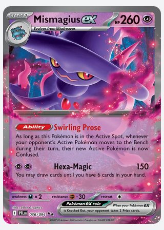 Mismagius ex — catalogusbeeld