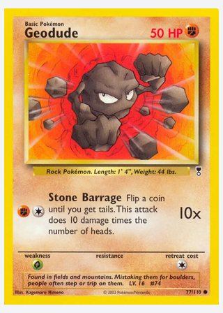 Geodude — catalogusbeeld