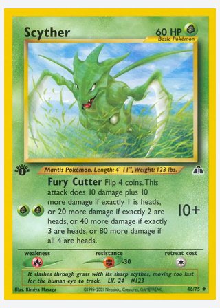 Scyther — catalogusbeeld