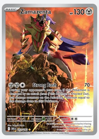 Zamazenta — catalogusbeeld
