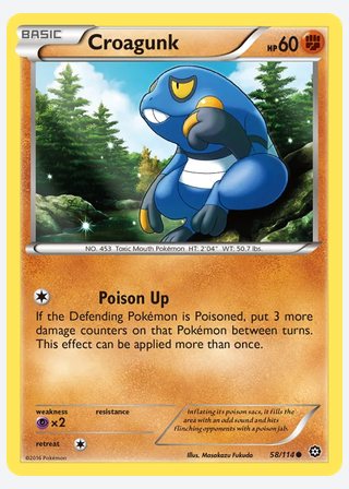 Croagunk — catalogusbeeld