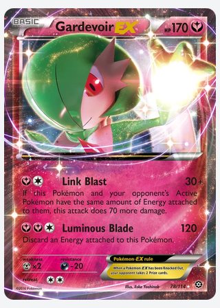 Gardevoir EX — catalogusbeeld