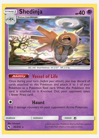 Shedinja — catalogusbeeld