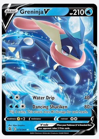 Greninja V — catalogusbeeld