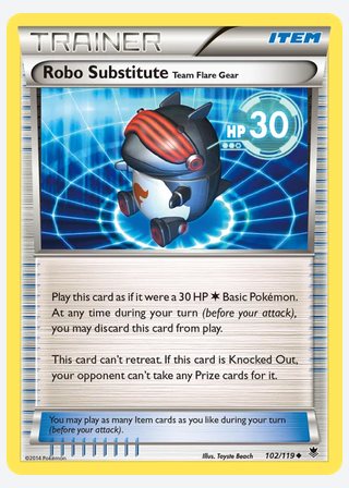 Robo Substitute Team Flare Gear — catalogusbeeld